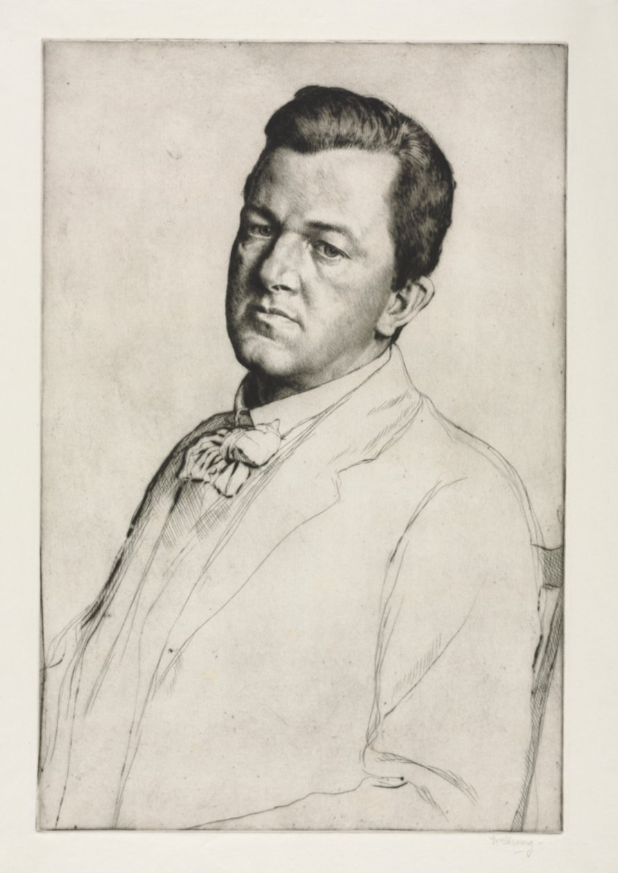 Sir Charles Holroyd, 1909. de William Strang