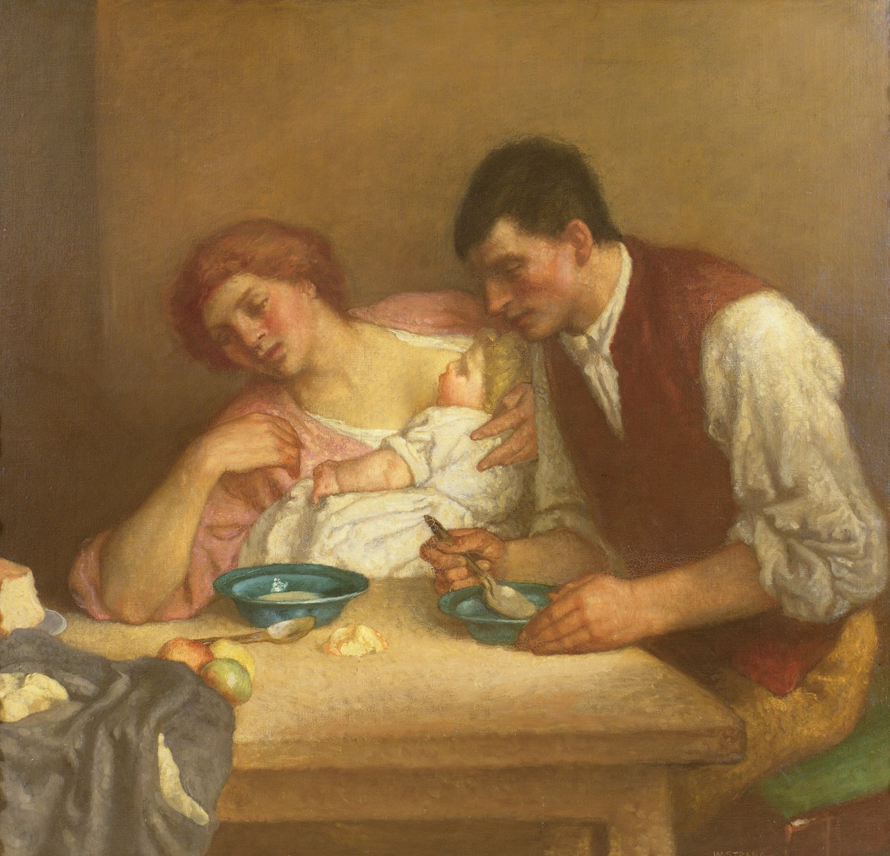Hora do jantar de William Strang