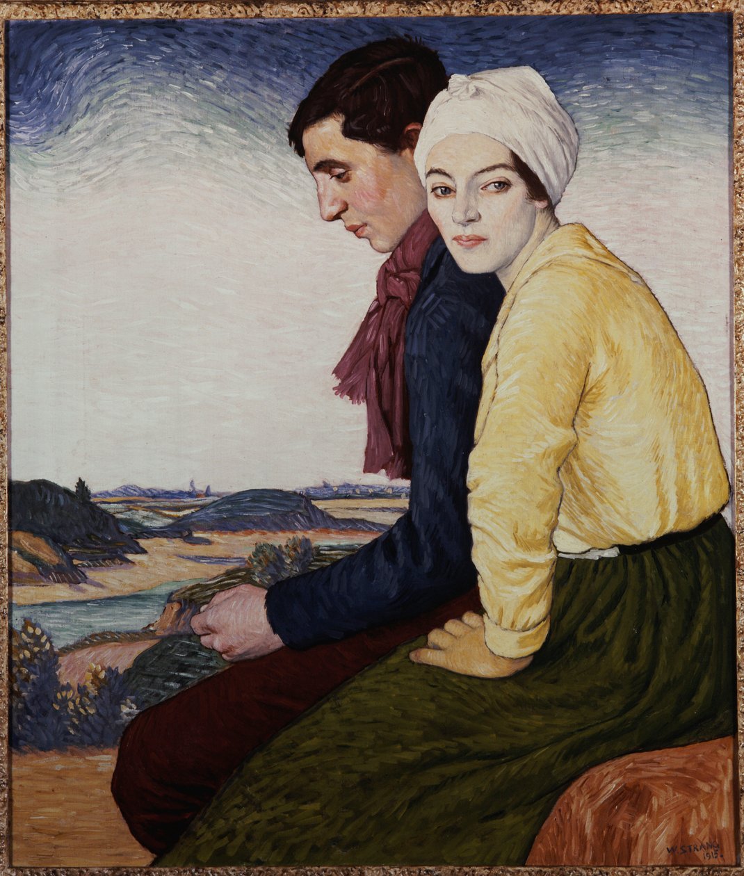 O local da reunião, 1915 de William Strang