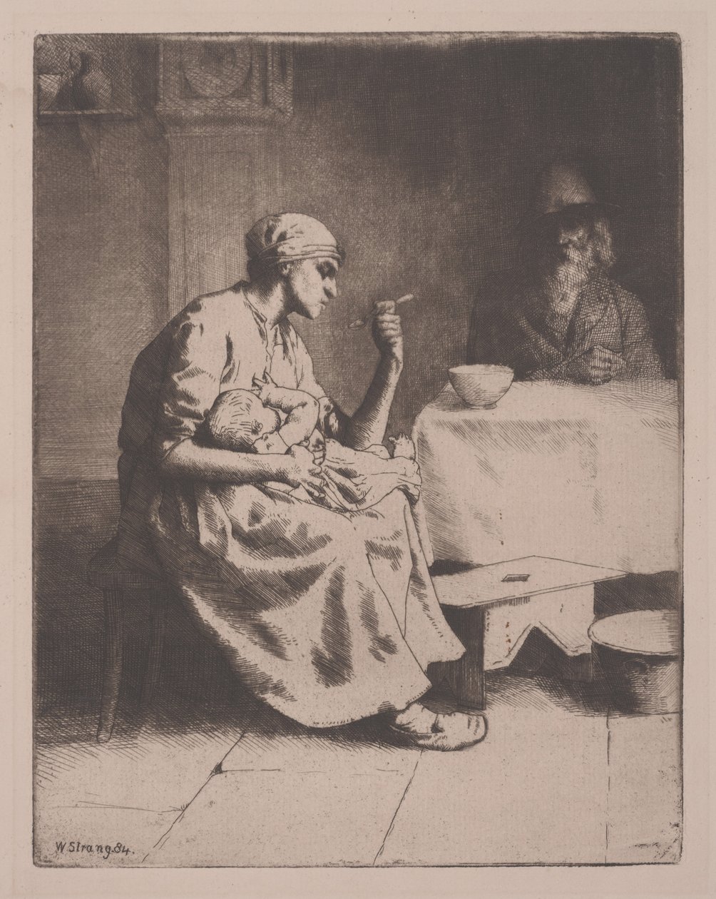 A mãe de William Strang