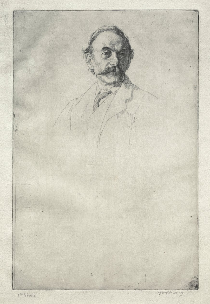 Thomas Hardy, n ° 1, 1893. de William Strang