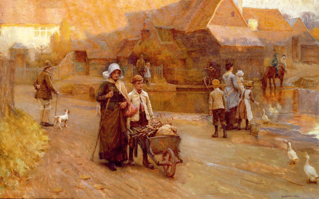 The Old Mill de William Teulon Blandford Fletcher
