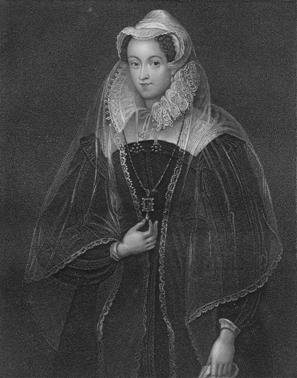 Maria, rainha da Escócia, início do século XIX. de William Thomas Fry