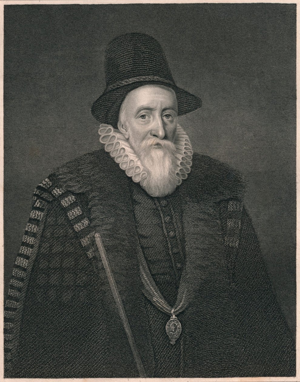 Thomas Sackville, conde de Dorset, c1600, início do século XIX. de William Thomas Fry