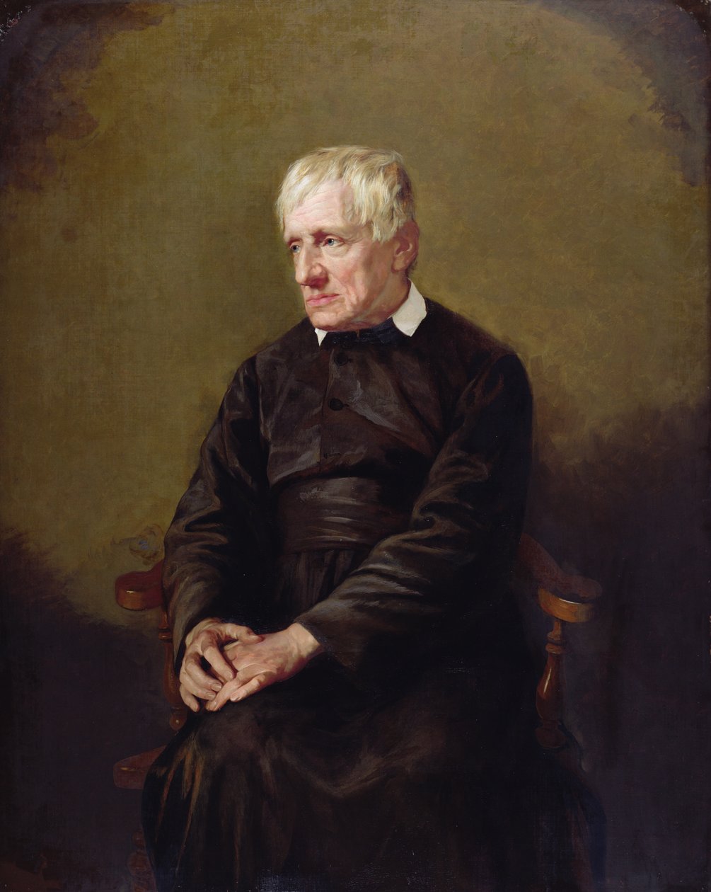 John Henry Newman, depois de 1874 (óleo sobre tela) de William Thomas Roden