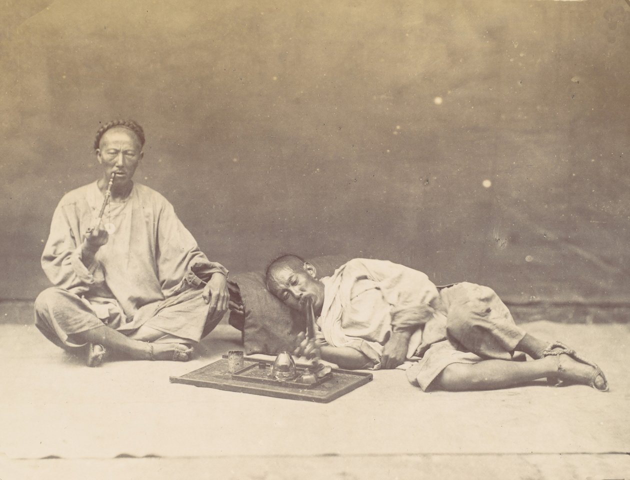 Fumador de ópio, 1867. de William Thomas Saunders