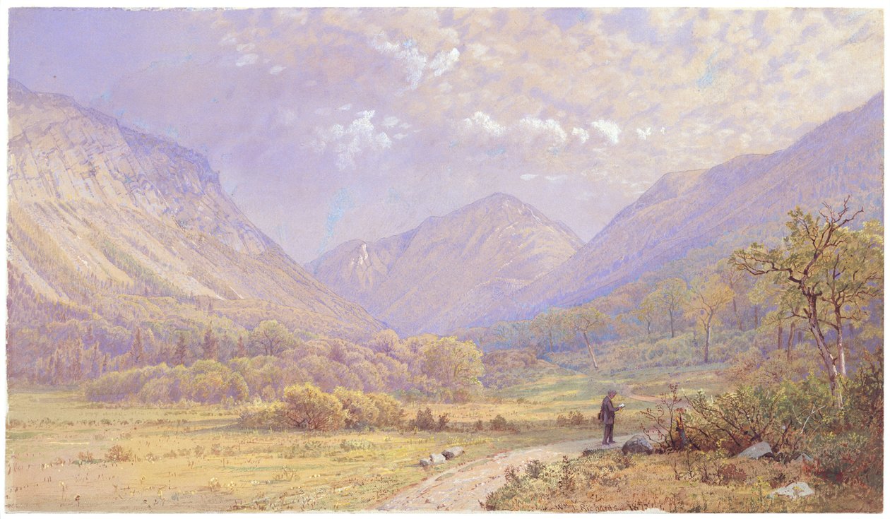 Franconia Notch, New Hampshire de William Trost Richards