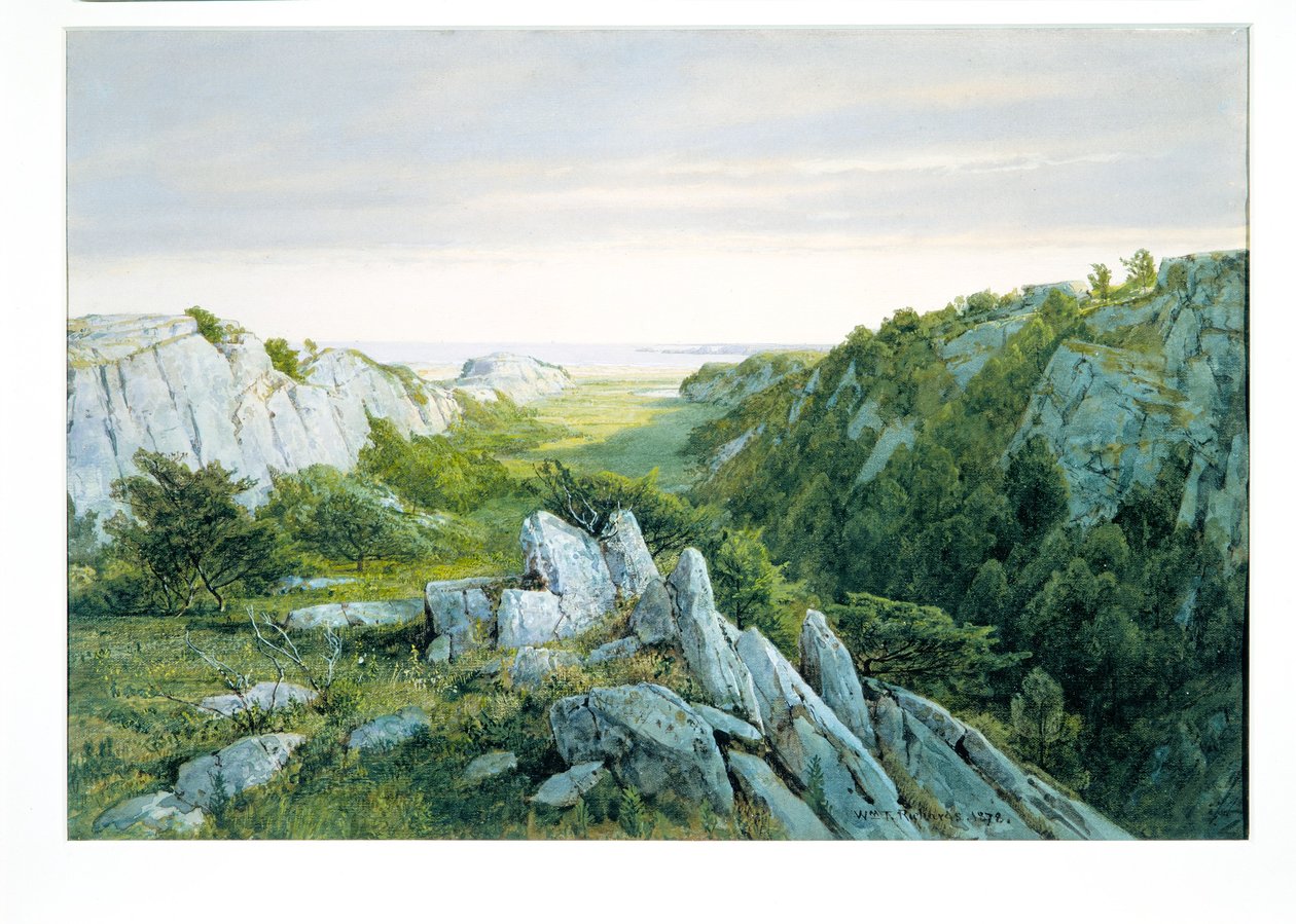 Do paraíso ao purgatório, Newport de William Trost Richards