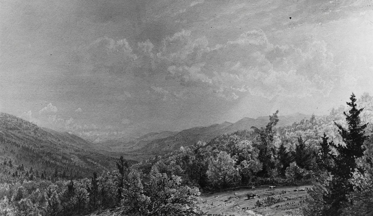 Da Flume House, Franconia, New Hampshire, 1872. de William Trost Richards