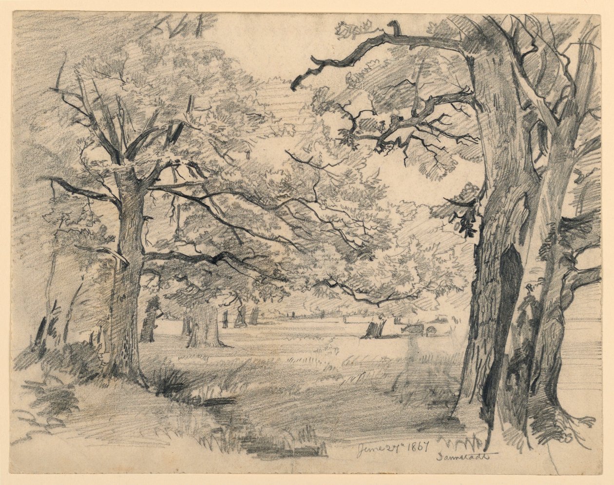 Paisagem, Darmstadt de William Trost Richards