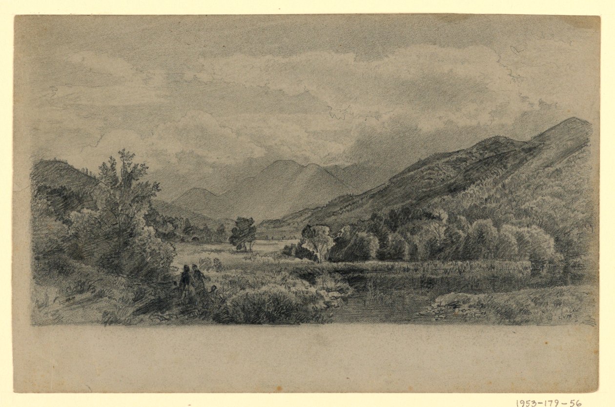 Paisagem, Alemanha de William Trost Richards