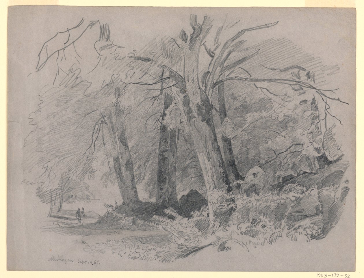 Paisagem, Meiringen, Suíça de William Trost Richards