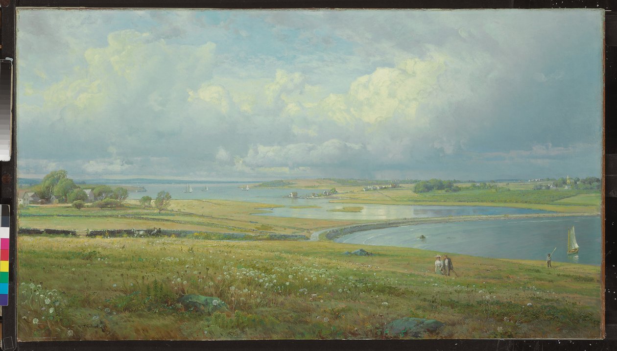 Cavala Cove, Jamestown, Rhode Island, 1894 de William Trost Richards