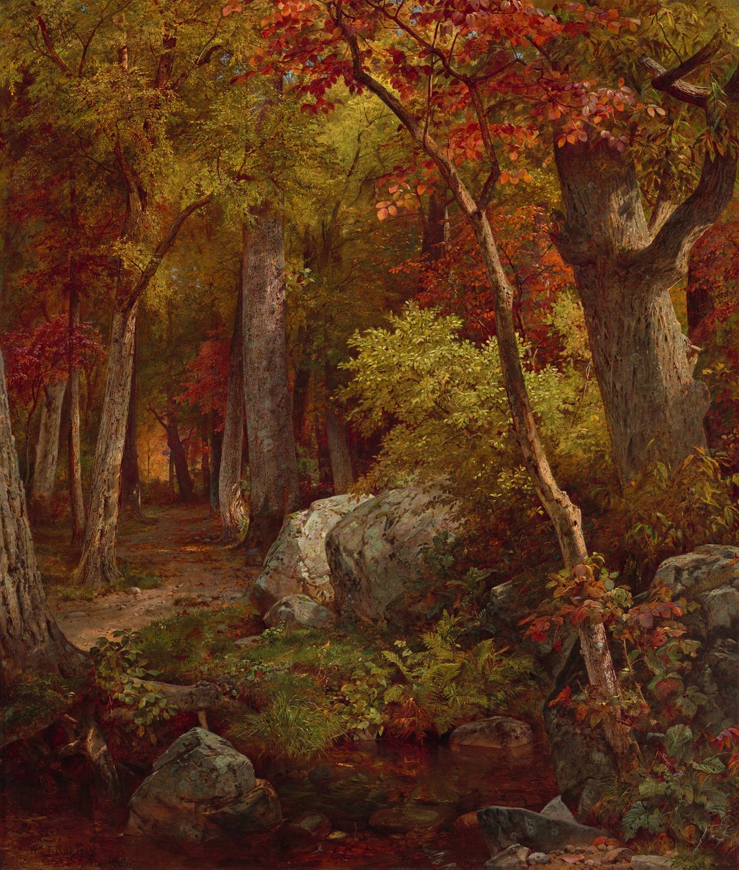 Outubro de William Trost Richards