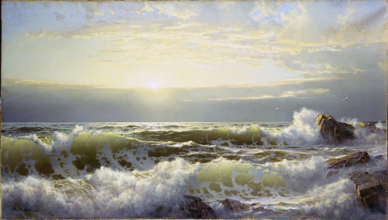 Fora de Connecticut, Newport, 1904 de William Trost Richards