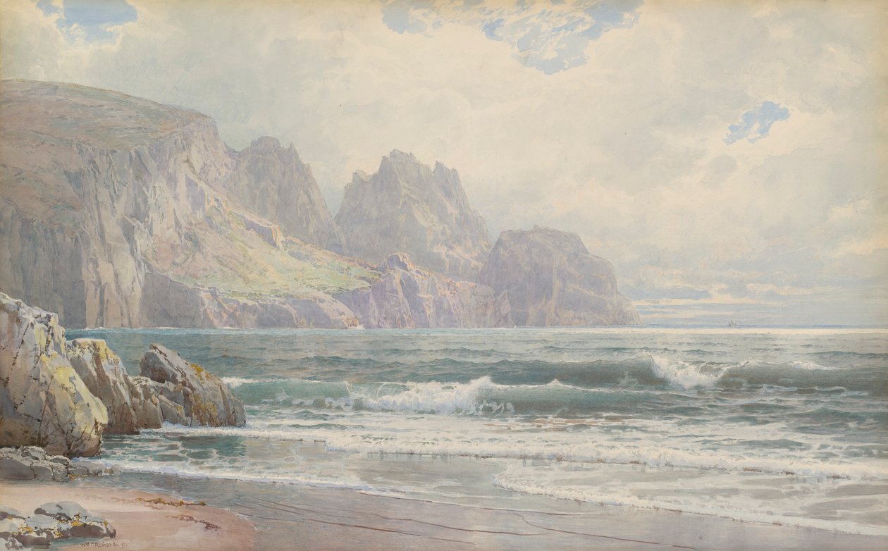 Litoral Rochoso de William Trost Richards