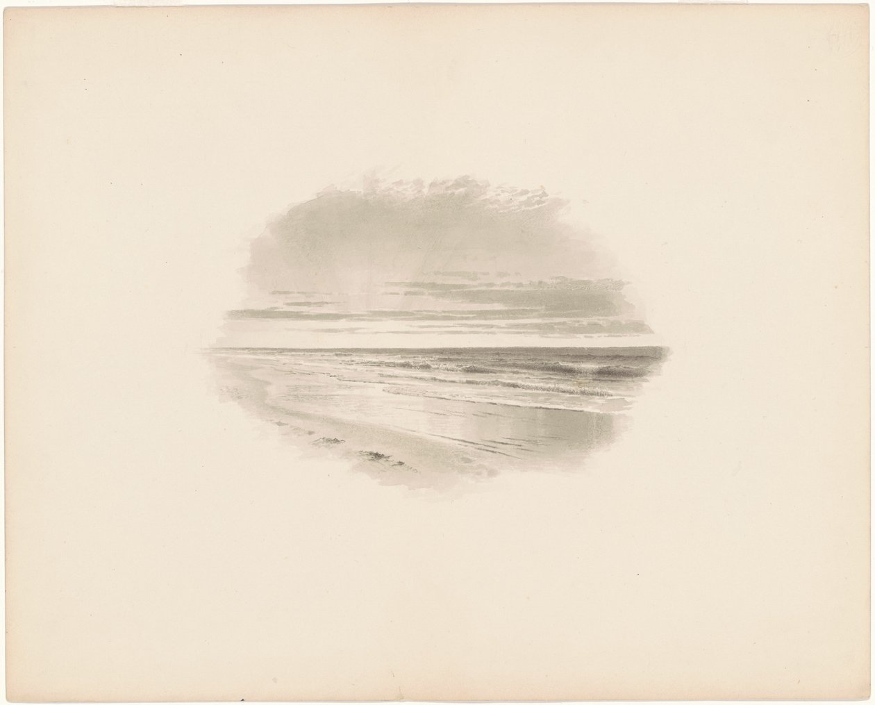 Seascape de William Trost Richards
