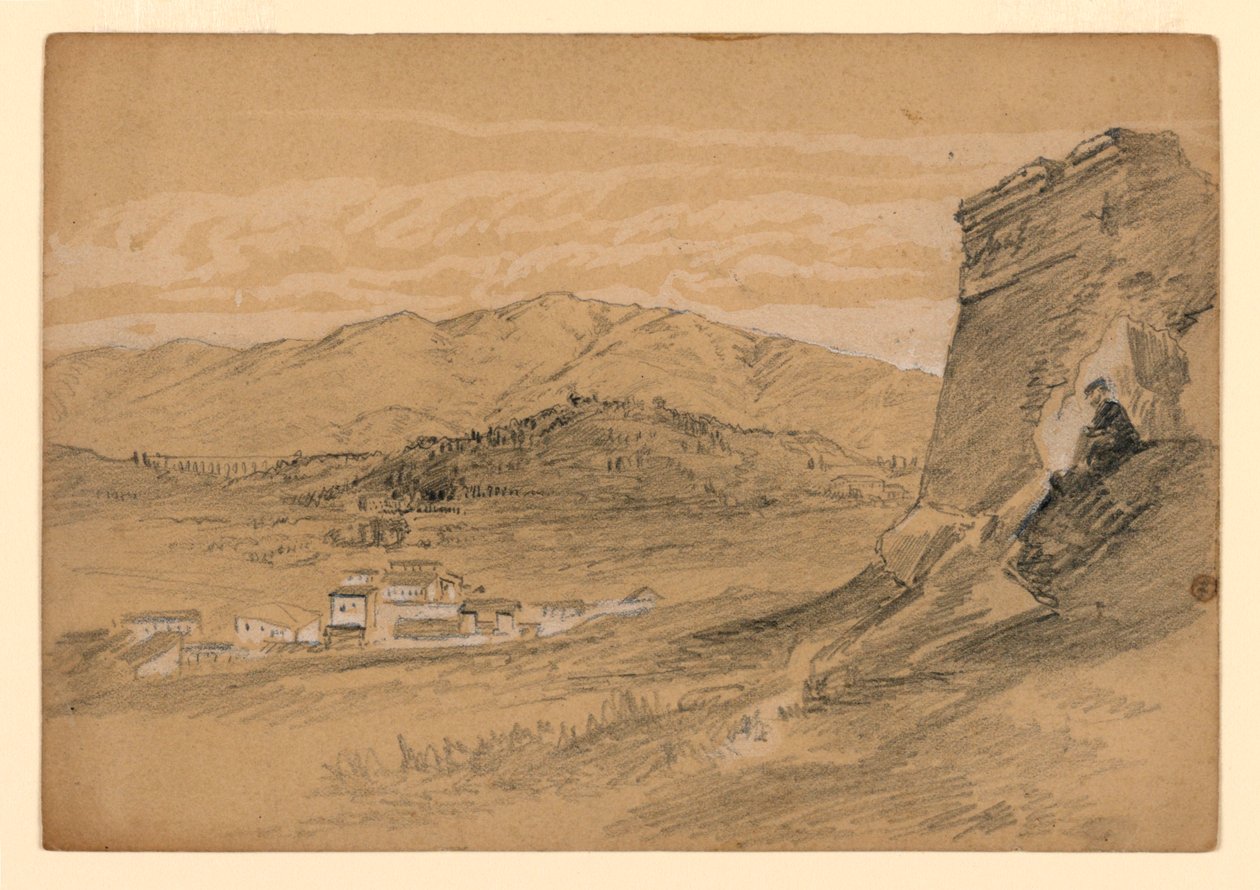 Estudo da paisagem de William Trost Richards