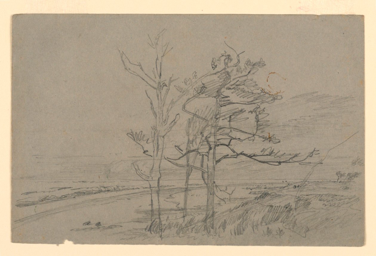 Estudo da paisagem de William Trost Richards
