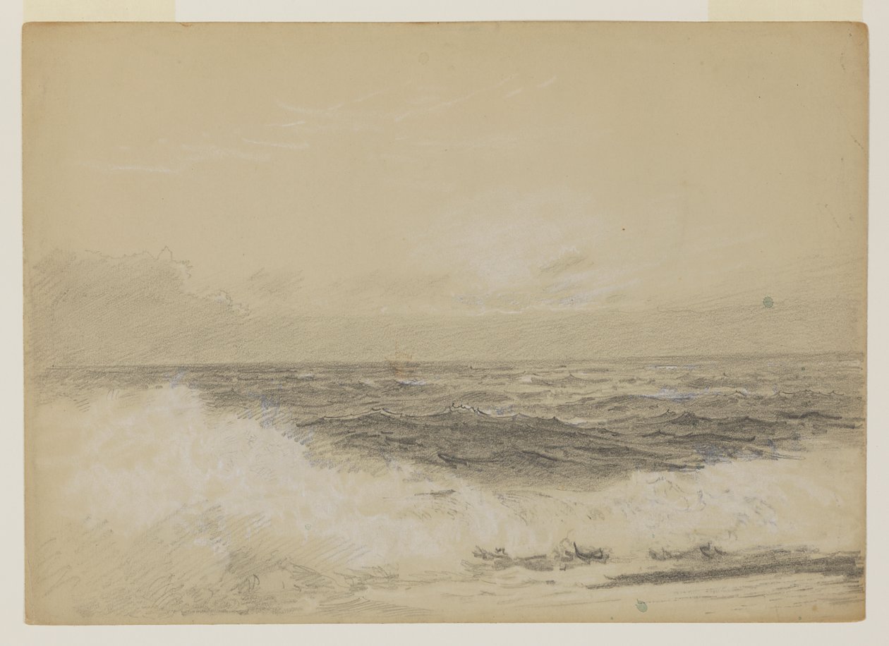 Estudo de ondas de William Trost Richards