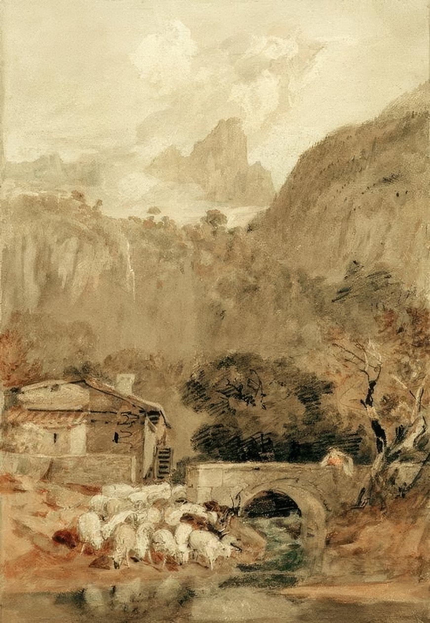 Aiguillette do vale do Cluse de Joseph Mallord William Turner