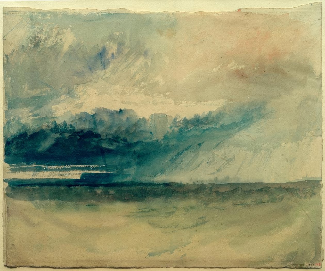 Falésias do mar de Joseph Mallord William Turner