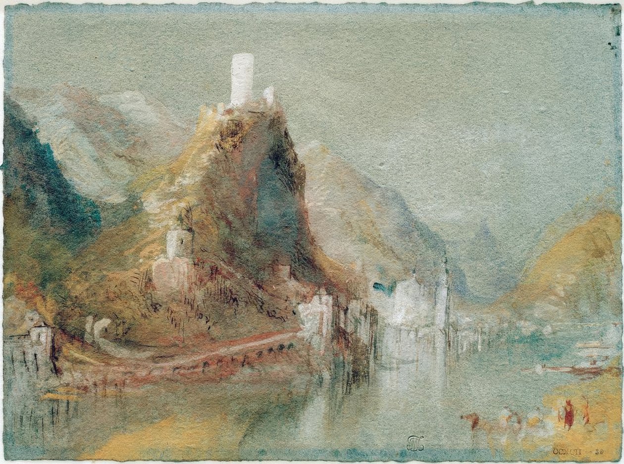 Cochem visto do sul de Joseph Mallord William Turner