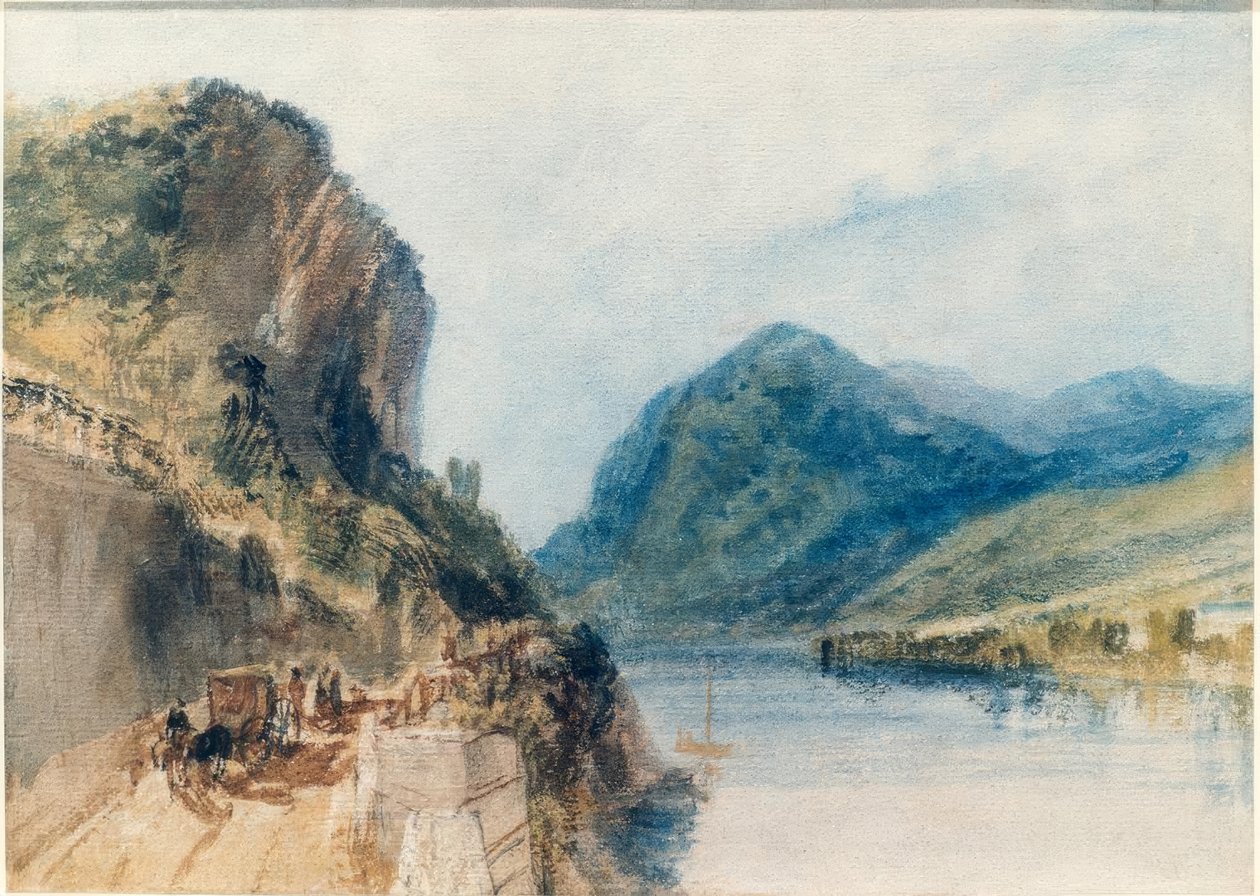 Os Drachenfels de Joseph Mallord William Turner
