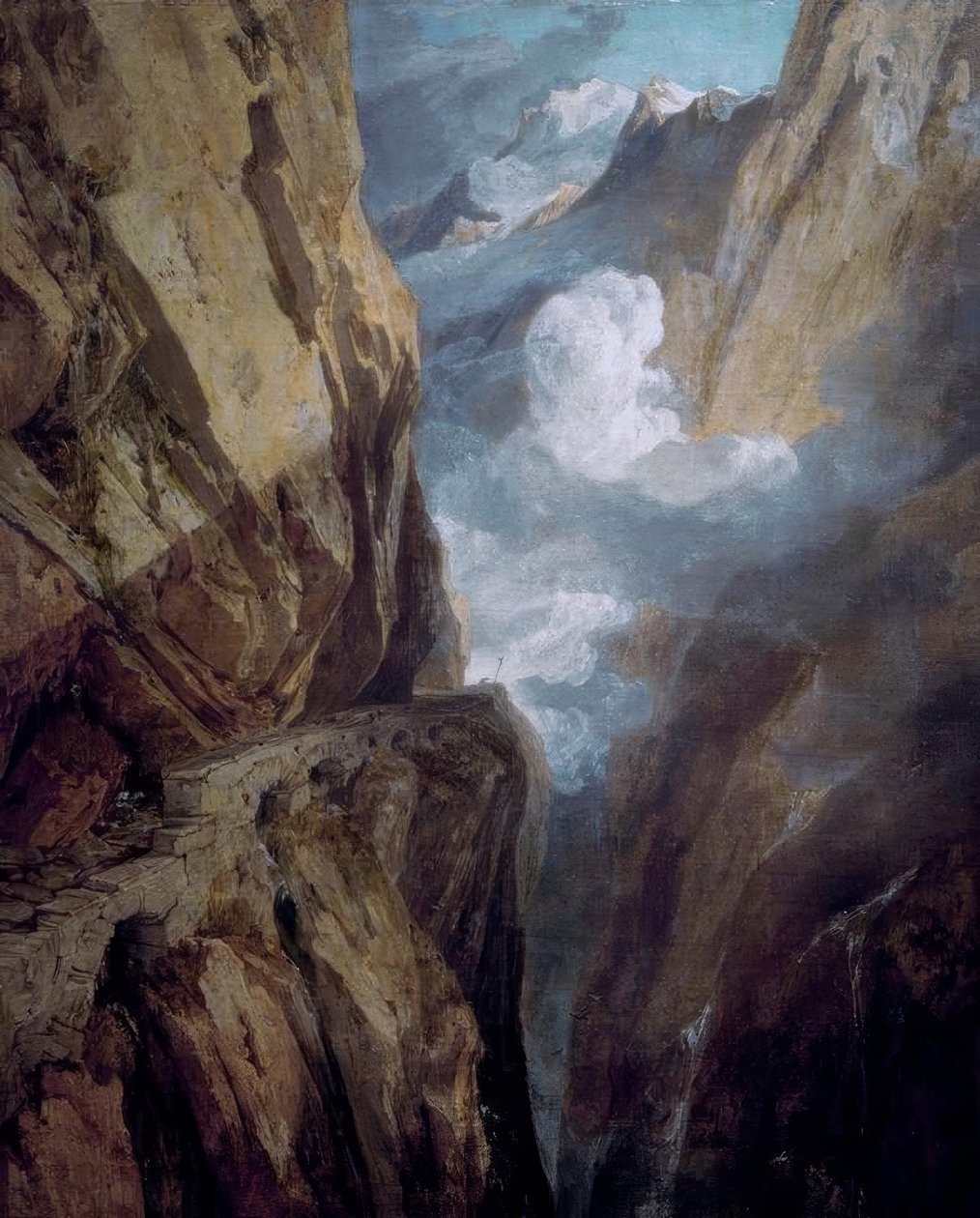 O Passo de São Gotardo de Joseph Mallord William Turner
