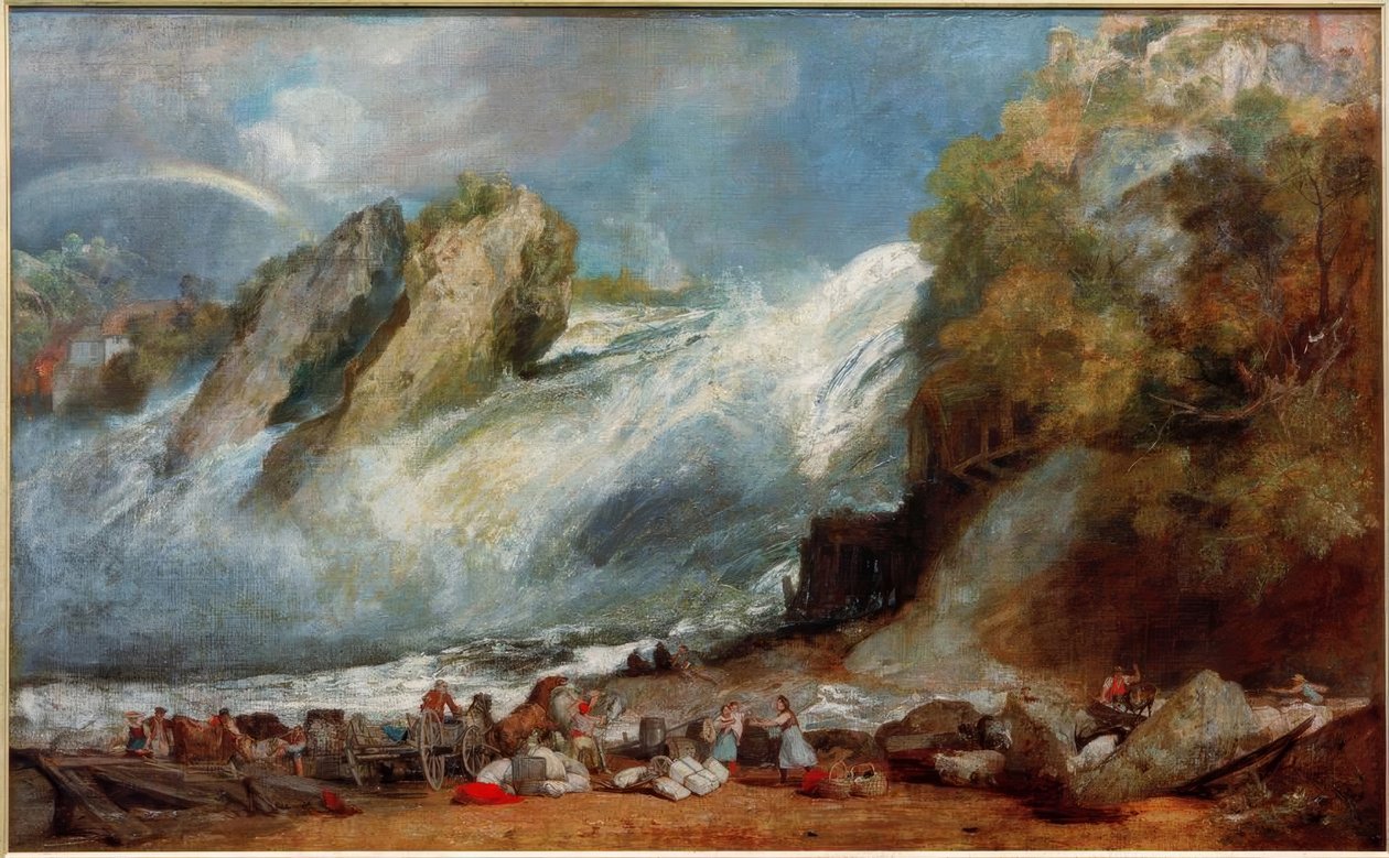 Queda do Reno em Schaffhausen de Joseph Mallord William Turner