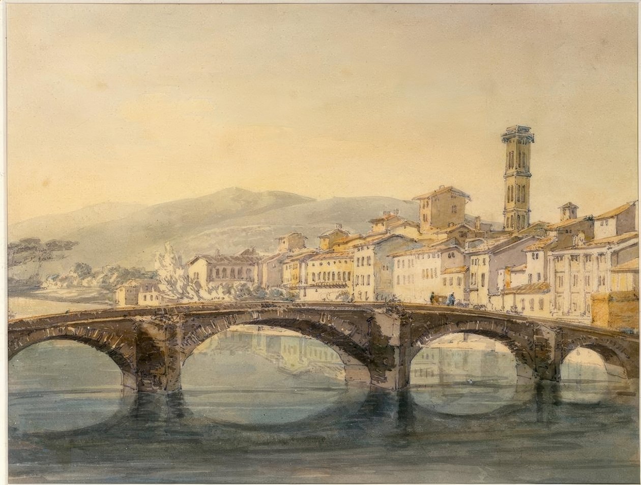 Florença do Arno de Joseph Mallord William Turner