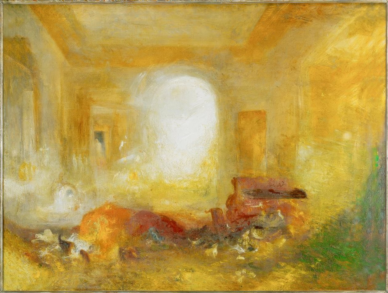 Interior em Petworth de Joseph Mallord William Turner
