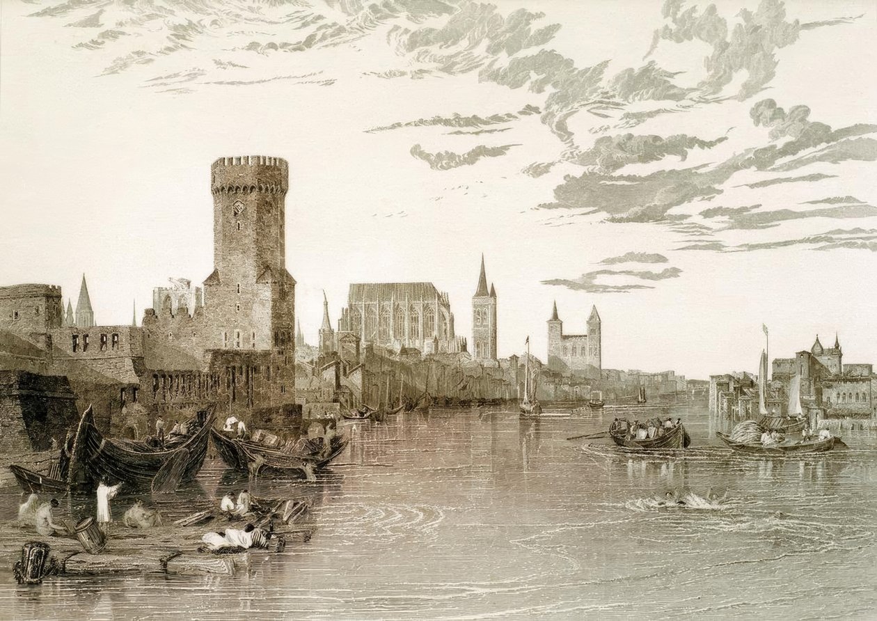 Colônia vista do rio de Joseph Mallord William Turner