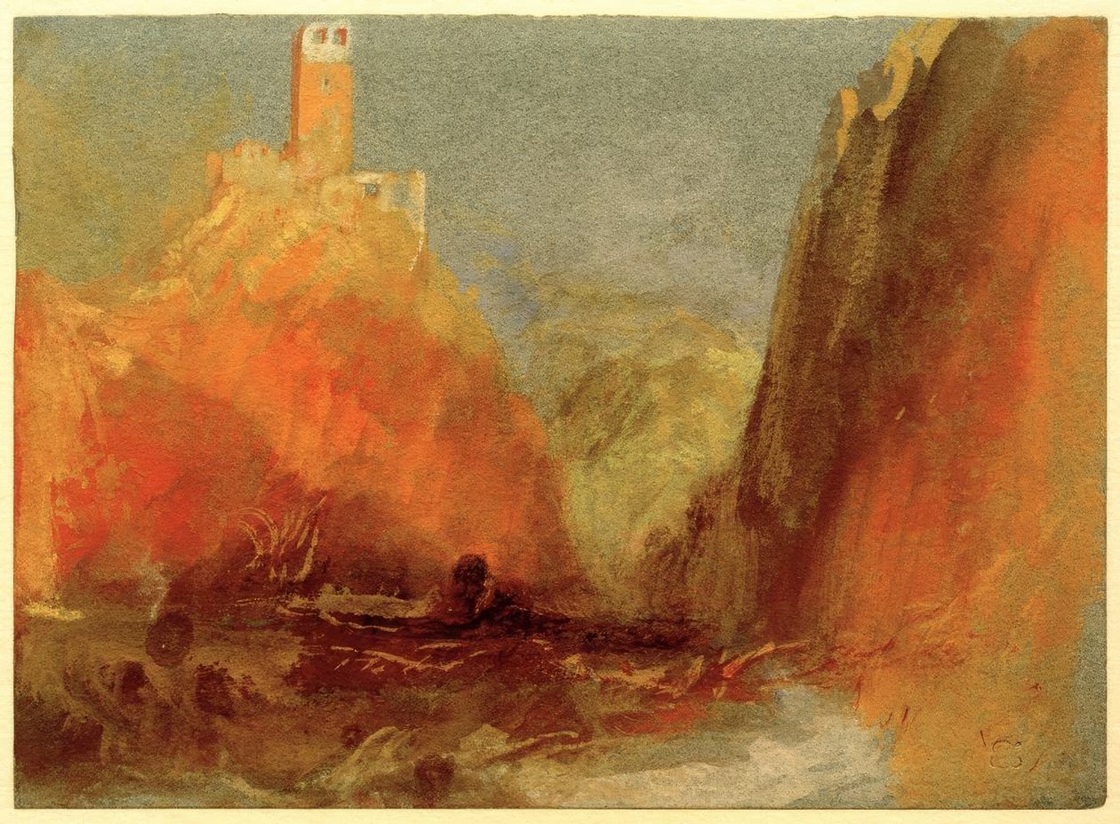 Moselle  de Joseph Mallord William Turner