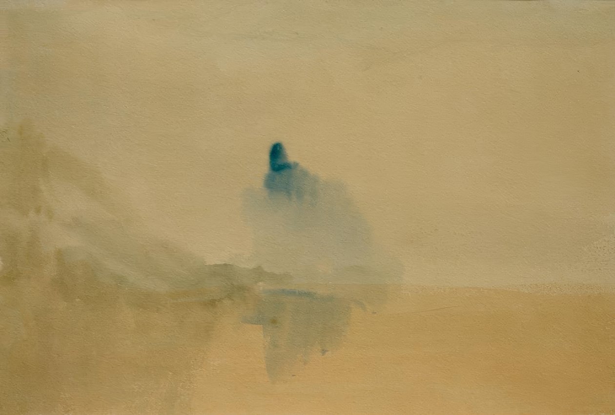 Castelo na margem de um lago de Joseph Mallord William Turner