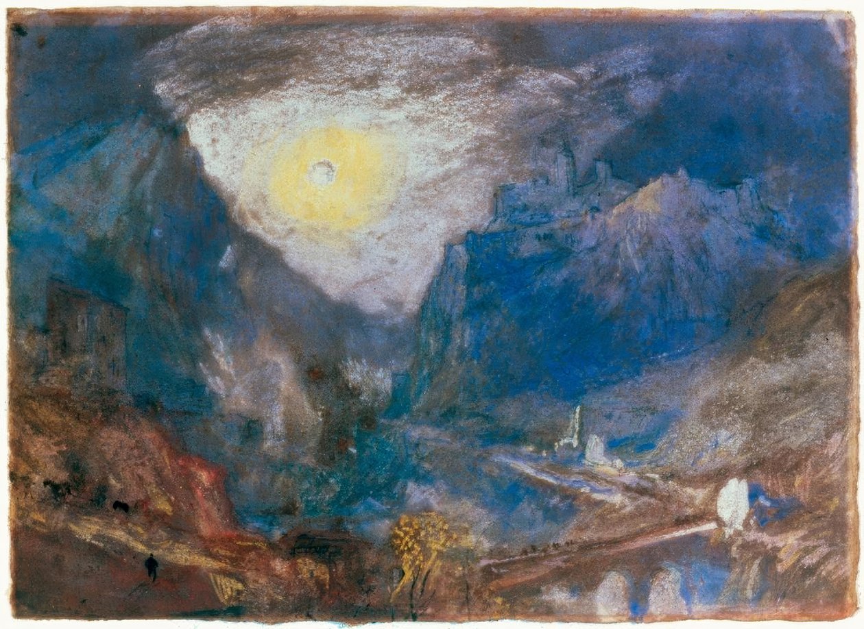 França Sisteron de Joseph Mallord William Turner