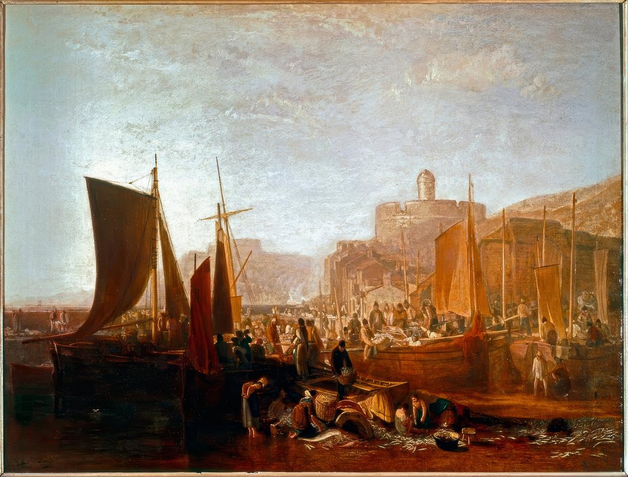 St Mawes na estação de Pilchard de Joseph Mallord William Turner