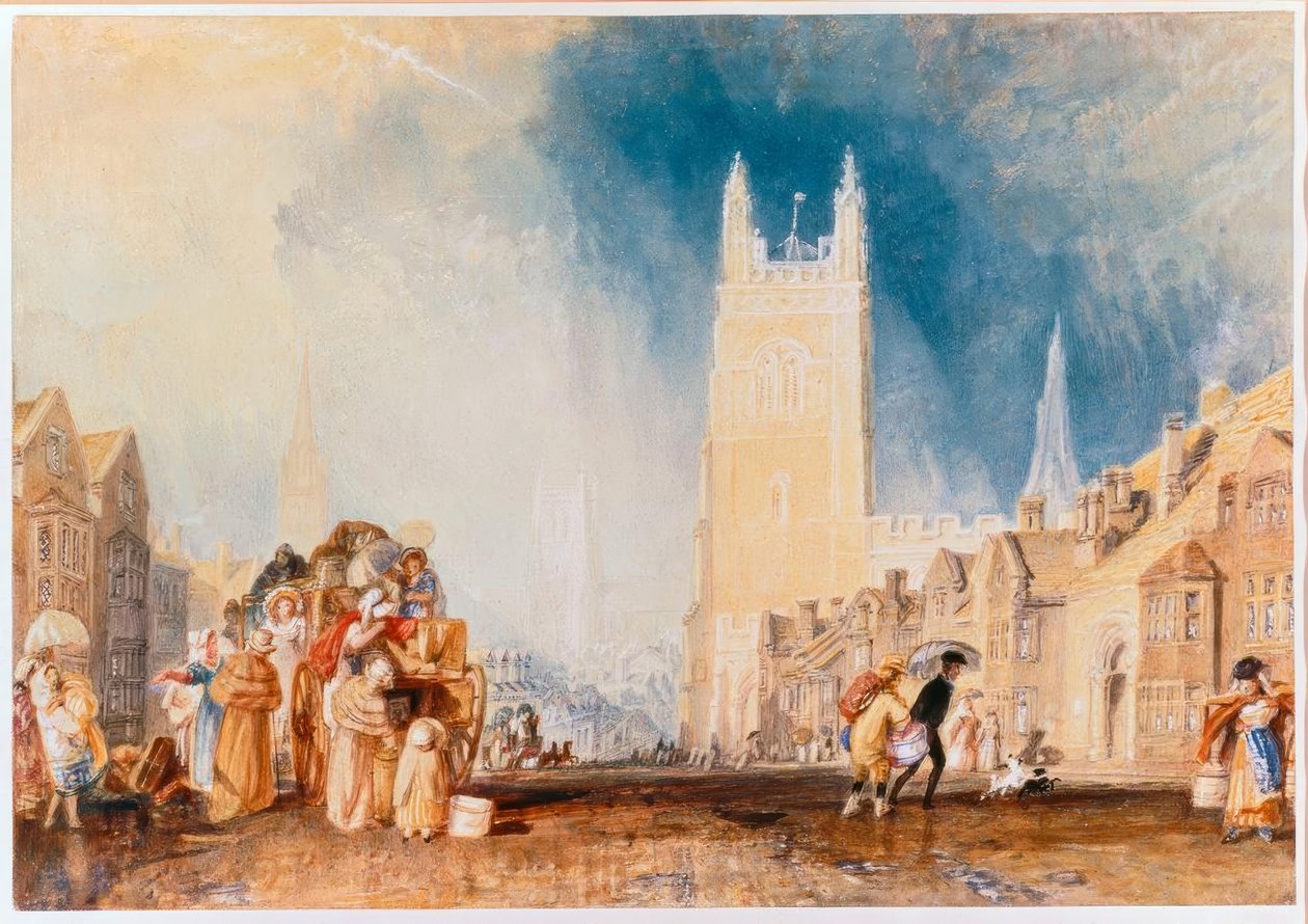 Stamford, Lincolnshire de Joseph Mallord William Turner