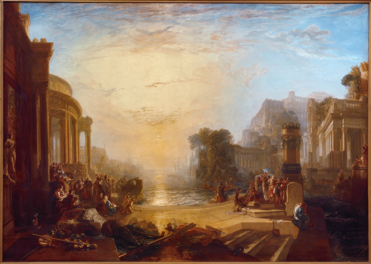 O Declínio do Império Cartaginês de Joseph Mallord William Turner