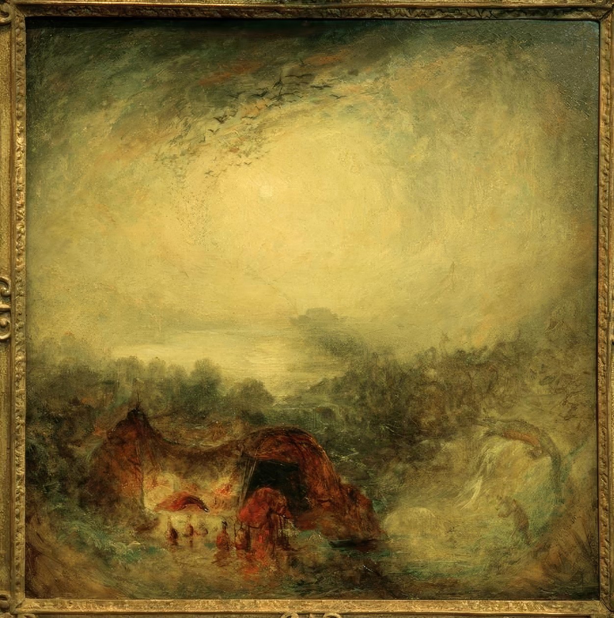 A noite do dilúvio de Joseph Mallord William Turner