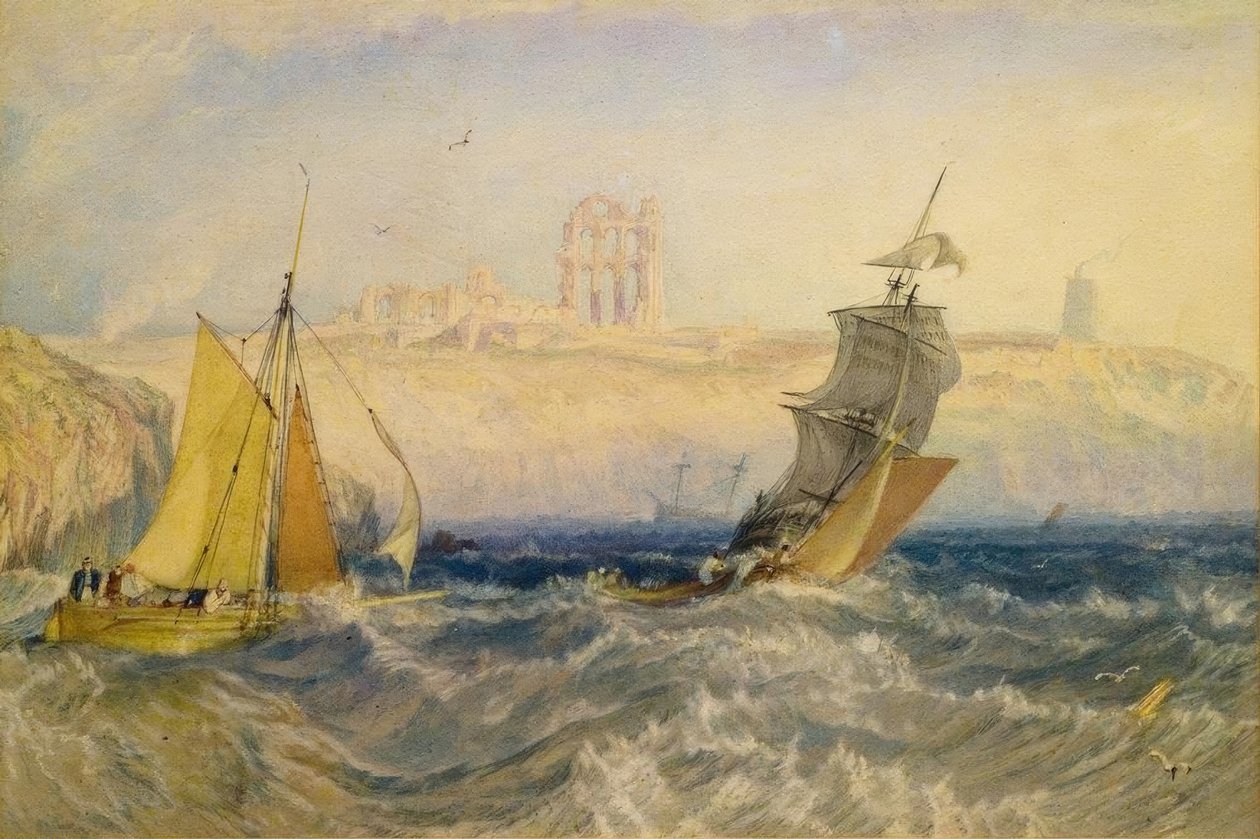 Priorado de Tynemouth de Joseph Mallord William Turner