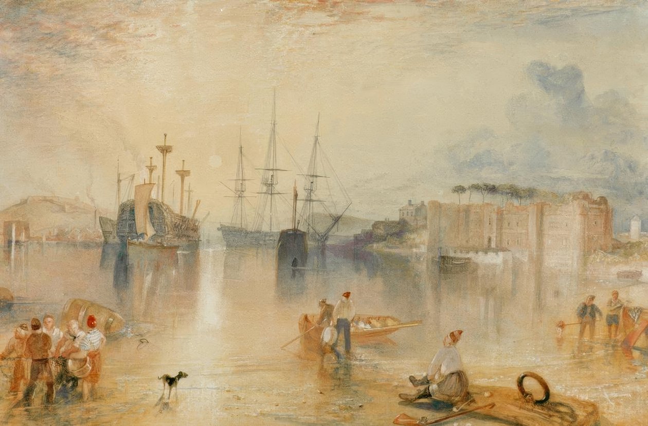 Castelo de Upnor de Joseph Mallord William Turner
