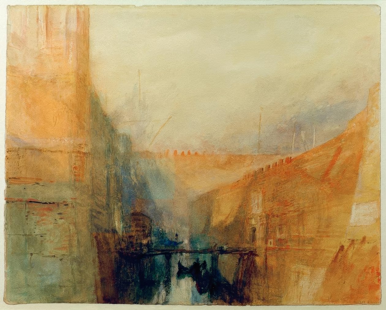 Veneza: O Arsenal de Joseph Mallord William Turner