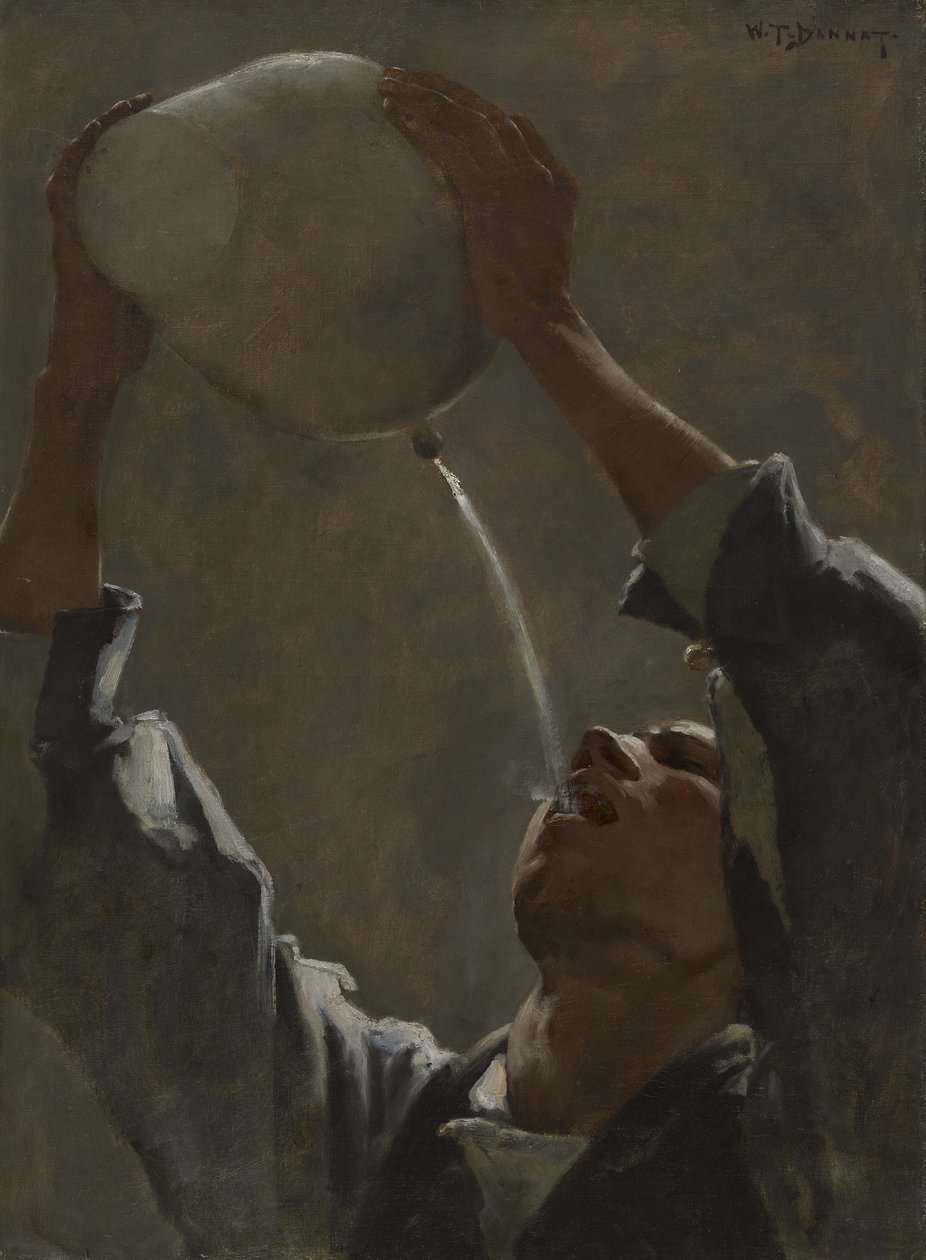 Estudo para "An Aragonese Smuggler", 1881 de William Turner Dannat