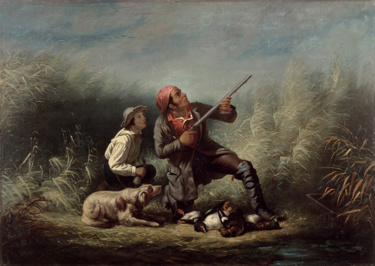 On the Wing, c.1850 (óleo sobre tela) de William Tylee Ranney
