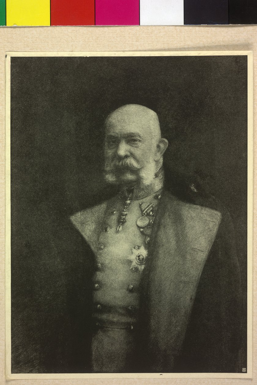 Imperador da Áustria Franz Joseph I de William Unger