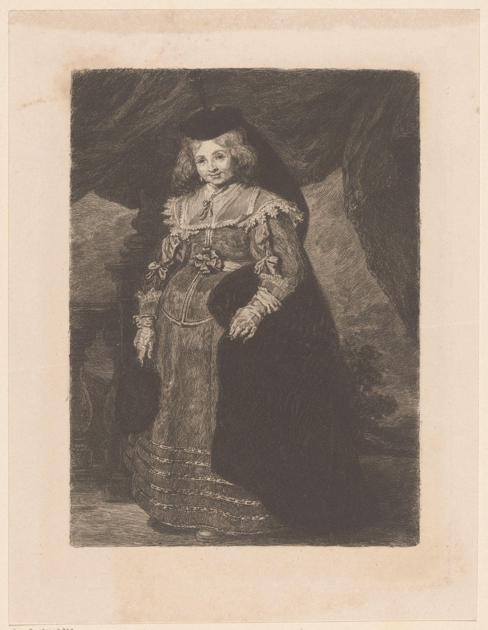Retrato de Emerentia van Beresteyn de William Unger