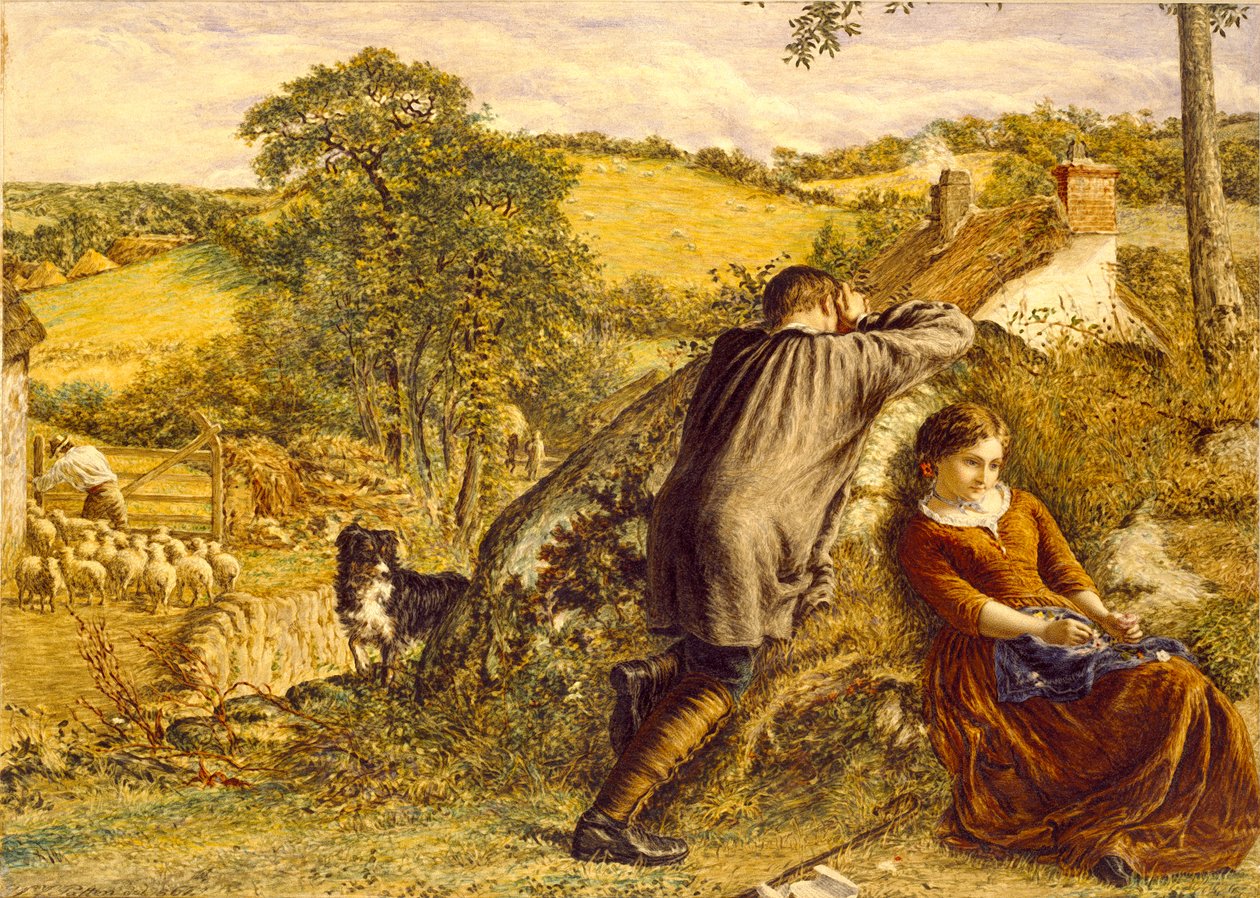 O Fato do Pastor rejeitado, 1861 de William Vandyke Patten