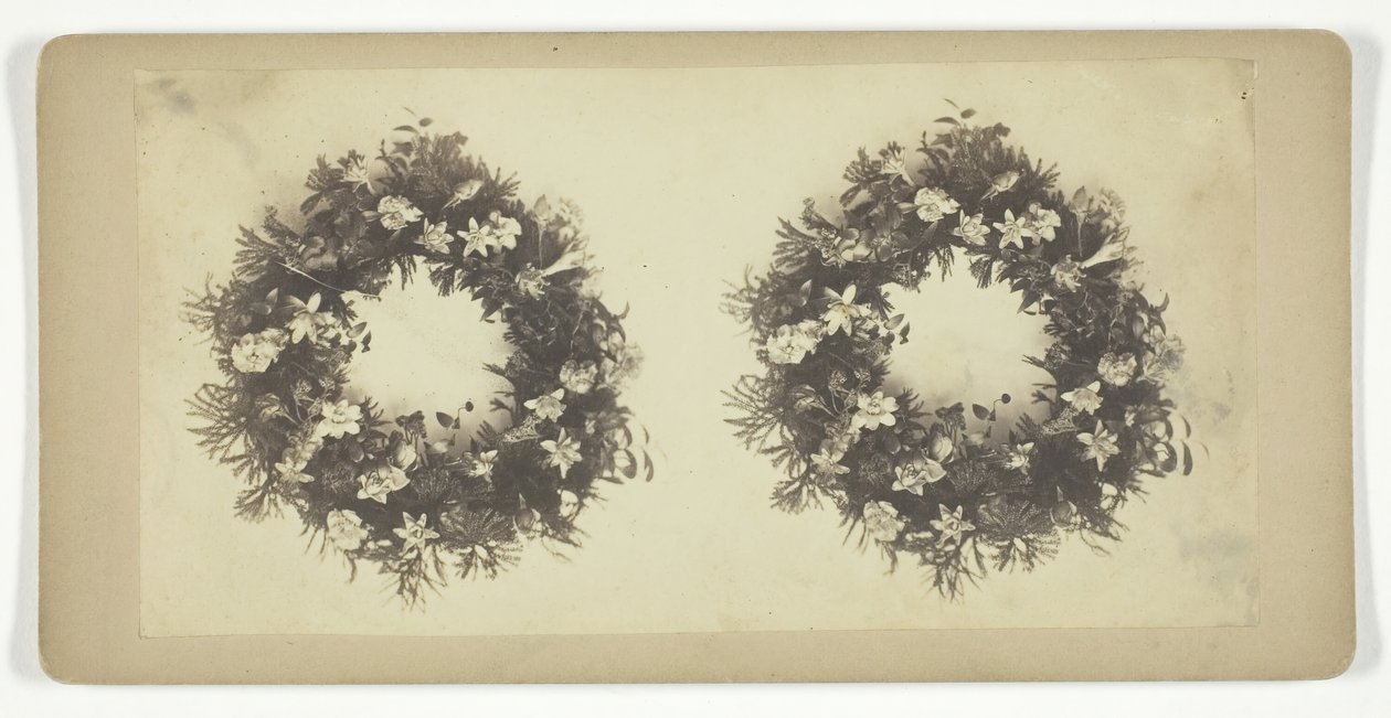 Sem título [grinalda], meados do século XIX.   de William W. Culver