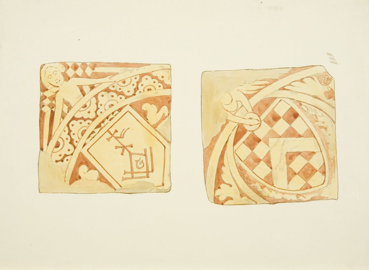 Azulejos descobertos em St James